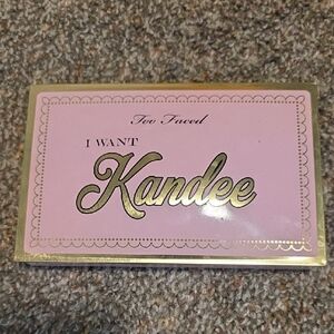 Too Faced Pink and Gold I Want Kandee Palette